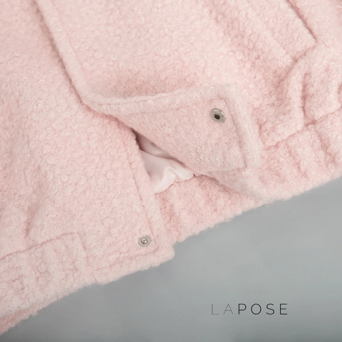 Ellisyn Pink Faux Fur Jacket