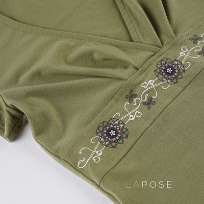 Elyzabeth Floral V-Neck Top