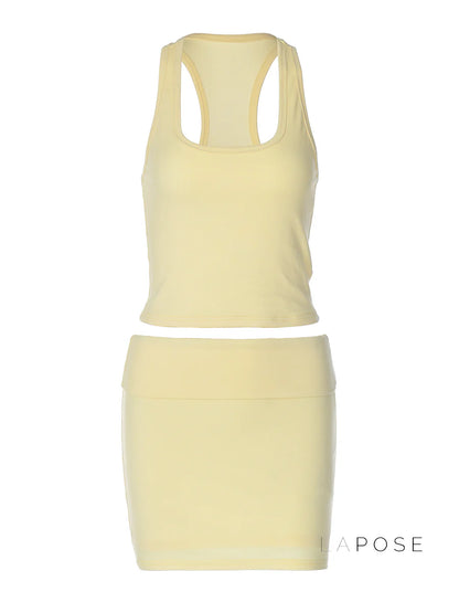 Emorie Square Neck Short Set