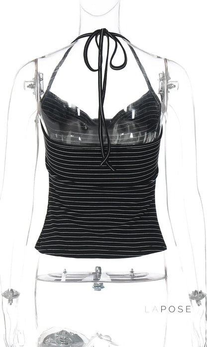 Estefani Halter Shawl Set