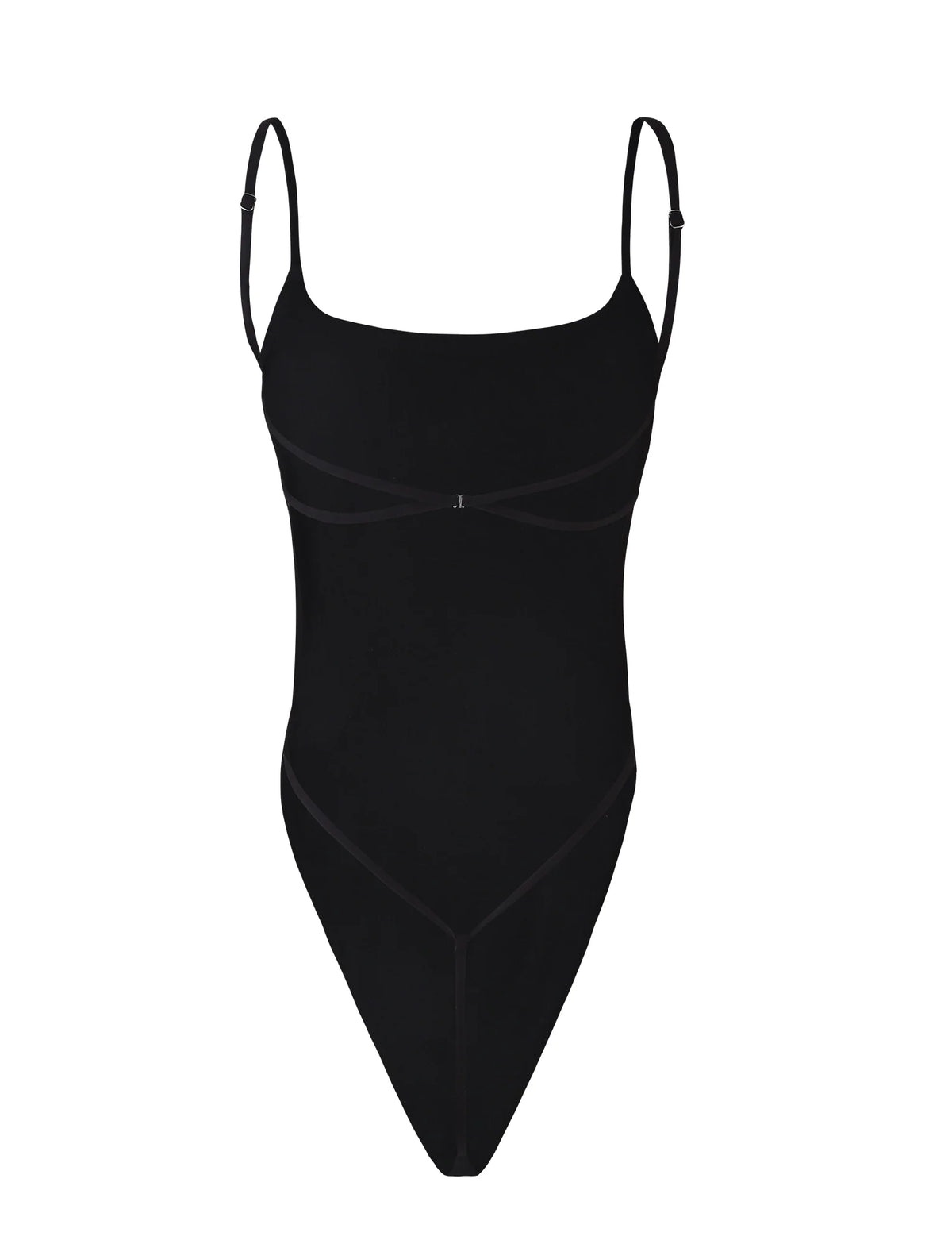Fabiola Figure-Hugging Scooped Bodysuit