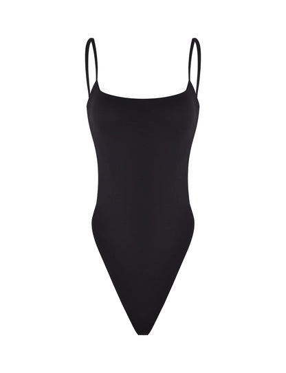 Fabiola Figure-Hugging Scooped Bodysuit