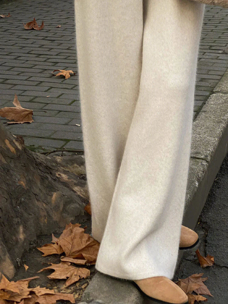 Fiona Cozy Wide-Leg Pants