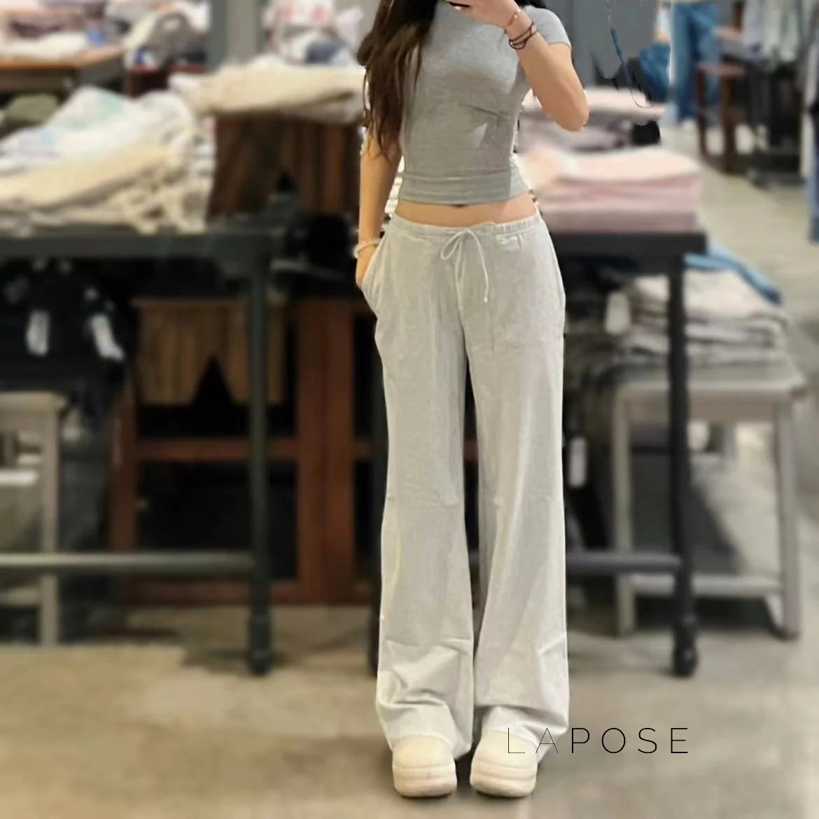 Graysen Effortless Striped Pants