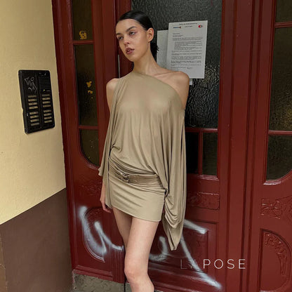 Gwen One Shoulder Bodycon Dress