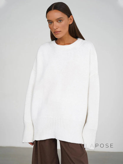 Halen Cozy Knit Loose Pullover