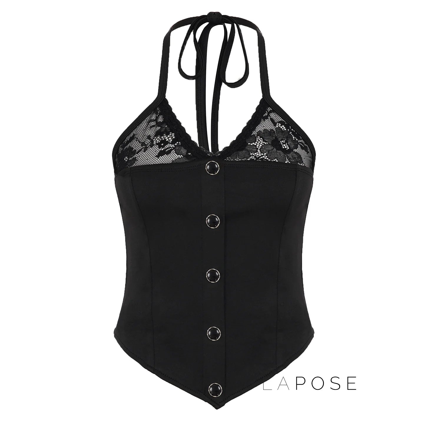 Heavenlee Lace Halter Top