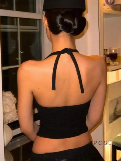 Heavenlee Lace Halter Top