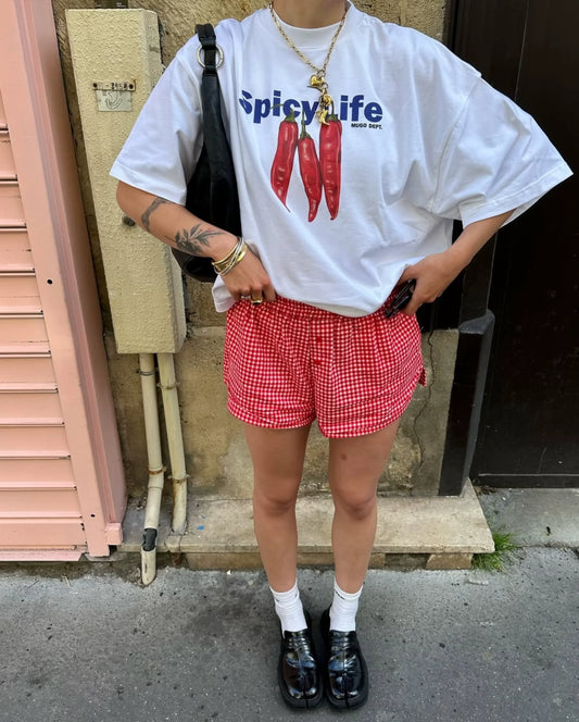 Ilaria Spicy Life Oversized Tee