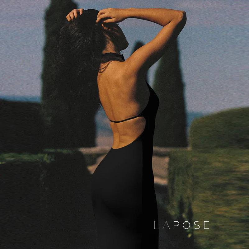 Iliana Halter Backless Maxi Dress