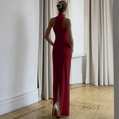 Ira Halter Maxi Dress