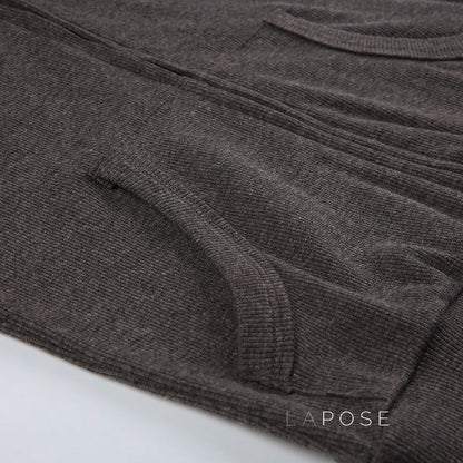 Isabel Knitted Zip Hoodie