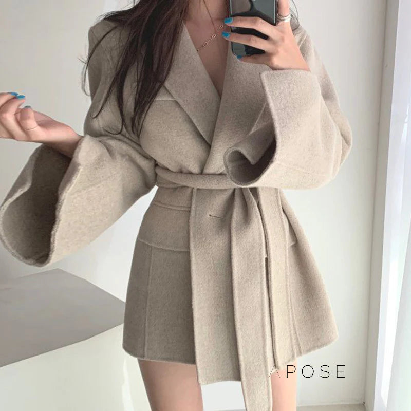 Jalaya Tailored Belted Coat