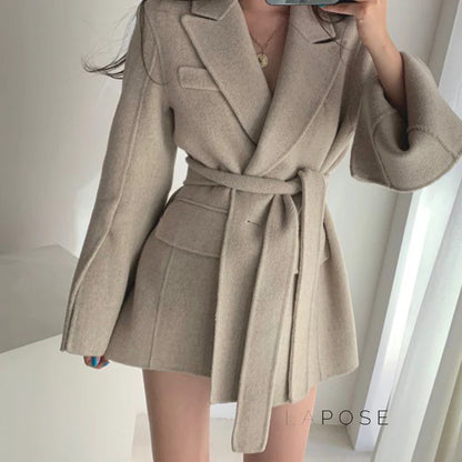 Jalaya Tailored Belted Coat
