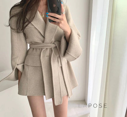 Jalaya Tailored Belted Coat