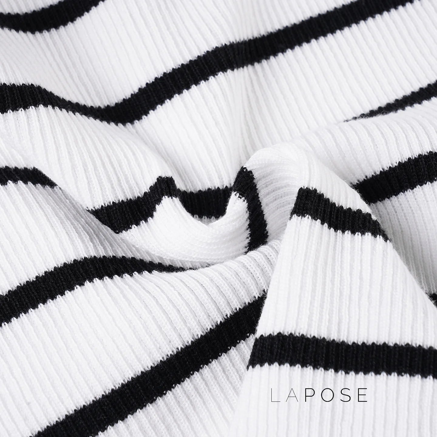 Joyanna Striped Cropped Knit Cardigan