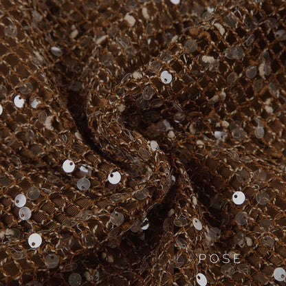 Kaidyn Sequin Crop Tube Top