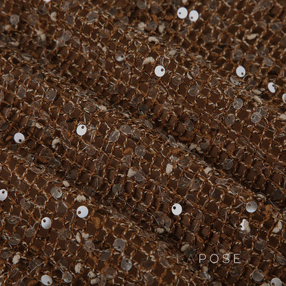 Kaidyn Sequin Crop Tube Top