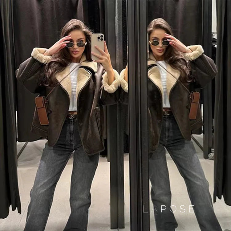 Kaiulani Faux Fur Zip Jacket