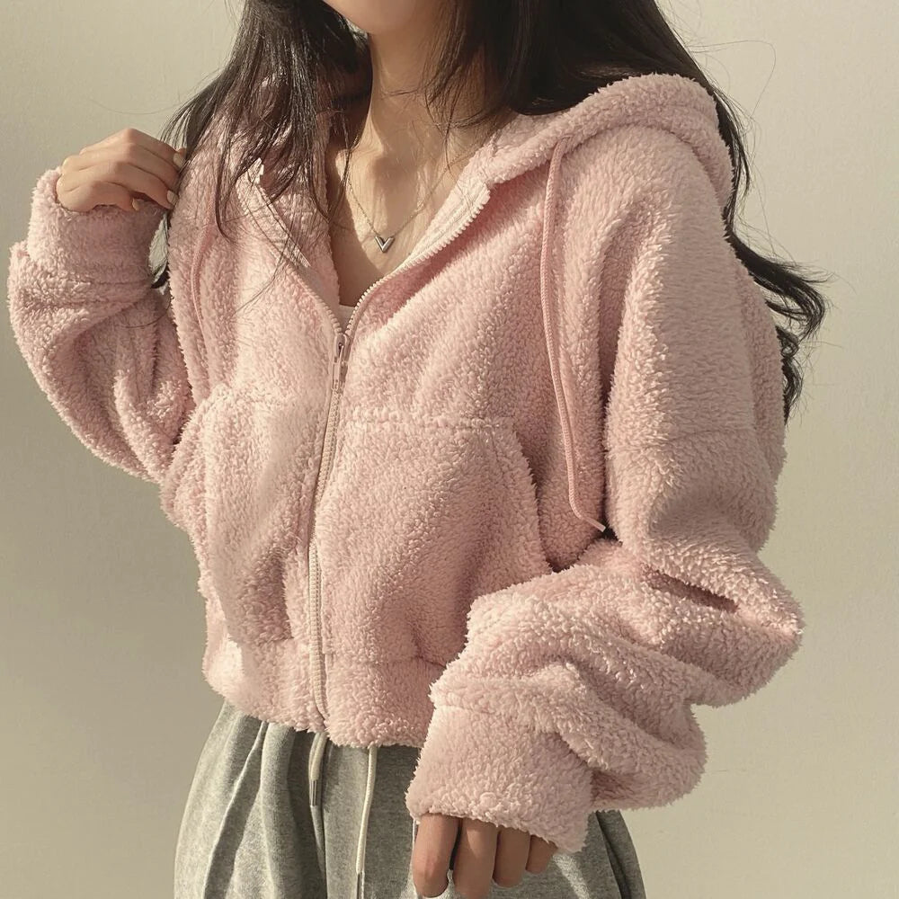 Kalli Plush Zip Hoodie