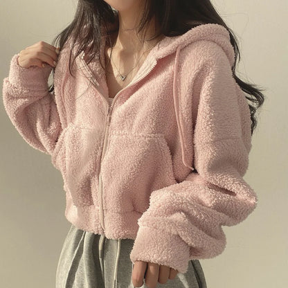 Kalli Plush Zip Hoodie