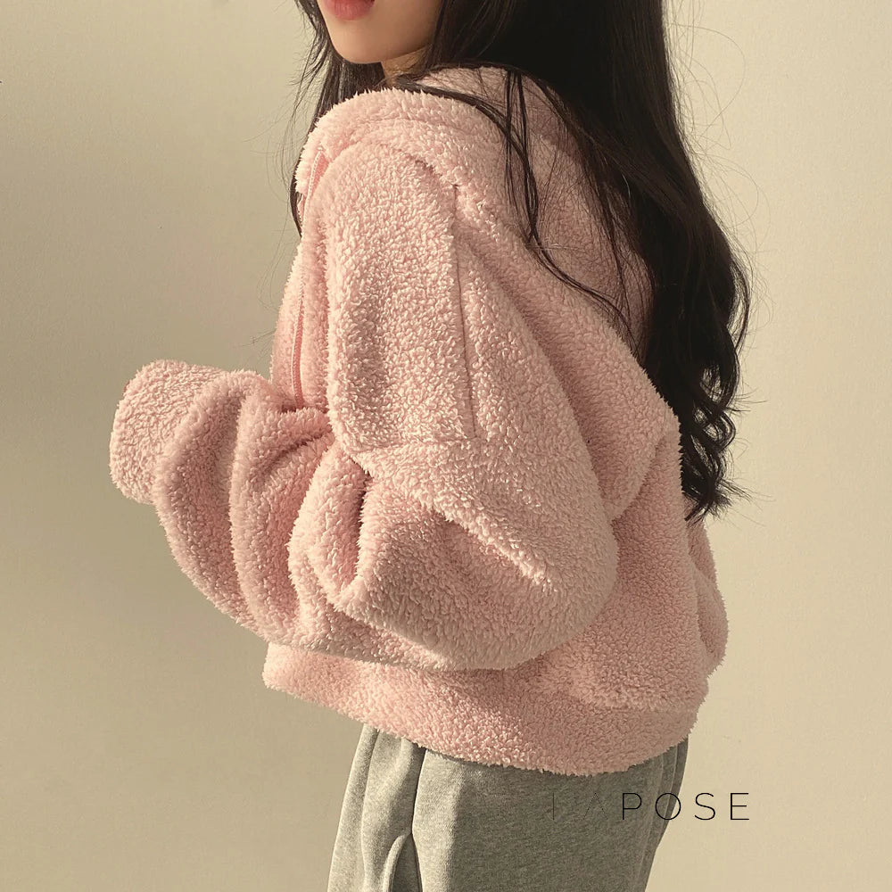 Kalli Plush Zip Hoodie