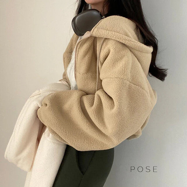 Kalli Plush Zip Hoodie
