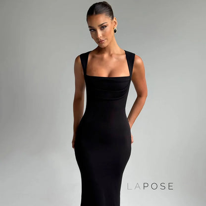 Kambria Square Neck Maxi Dress