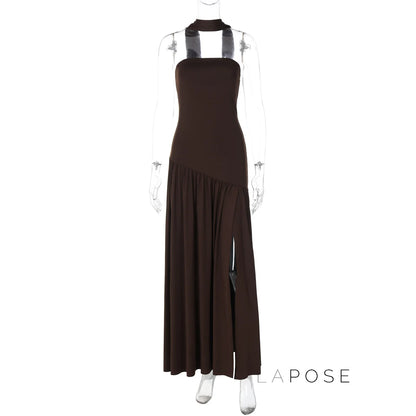 Kamree Strapless Backless Maxi Dress