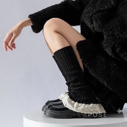 Kathleen Lace Knit Leg Warmer
