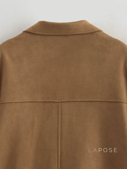 Kendyll Relaxed Suede Blazer