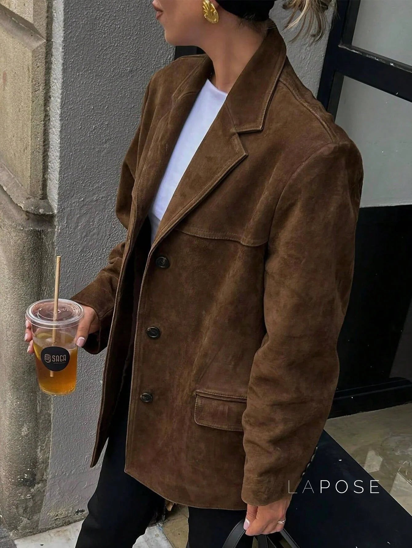 Kendyll Relaxed Suede Blazer