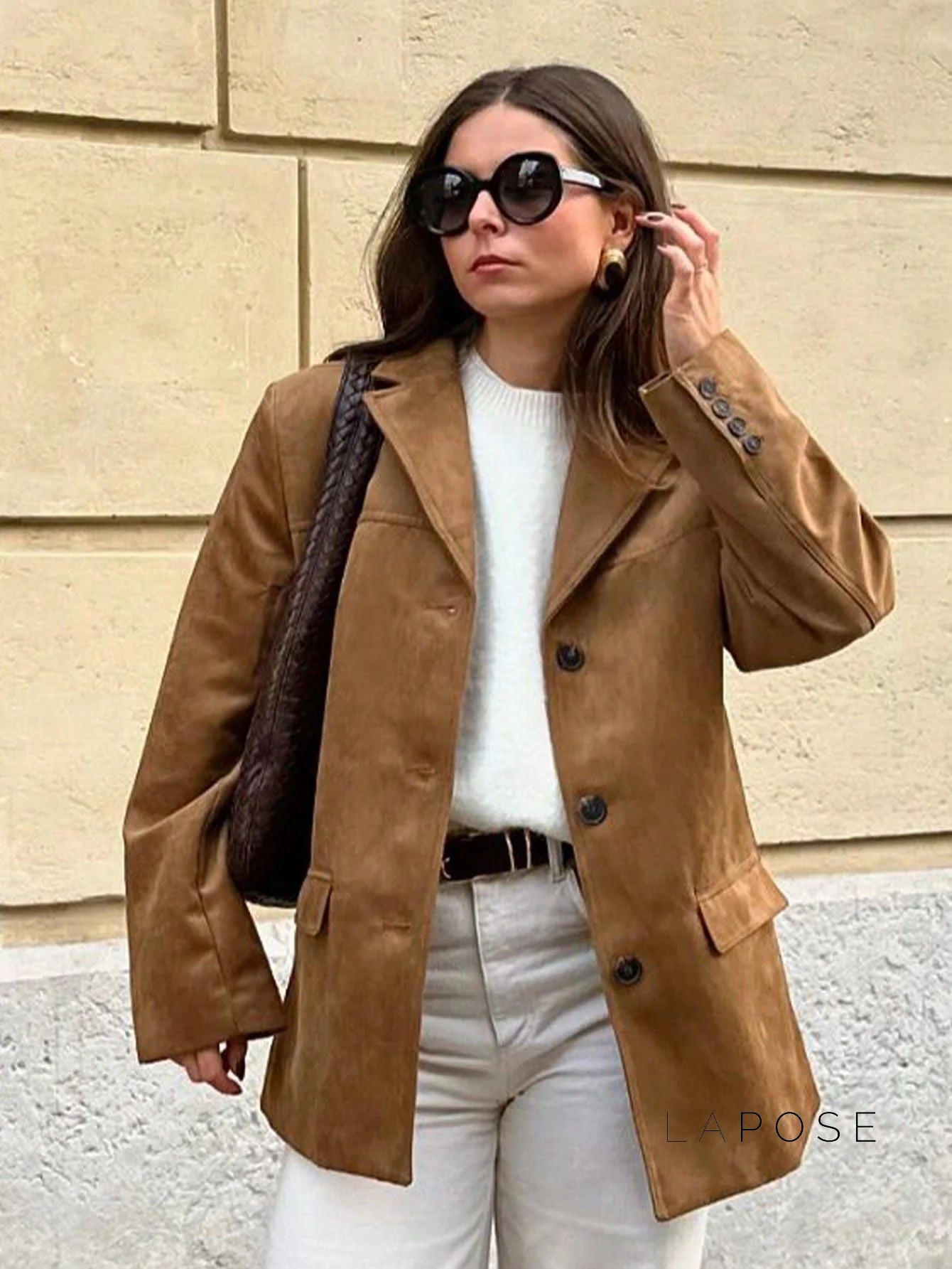 Kendyll Relaxed Suede Blazer
