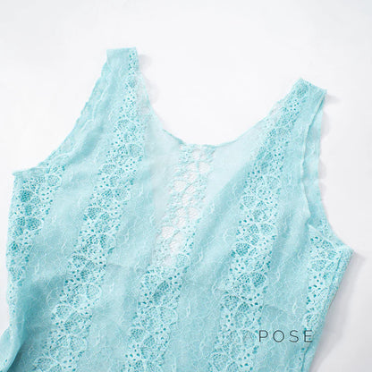 Kenzlie Lace Trim Crop Top