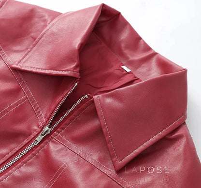 Keyli Vintage Biker Jacket