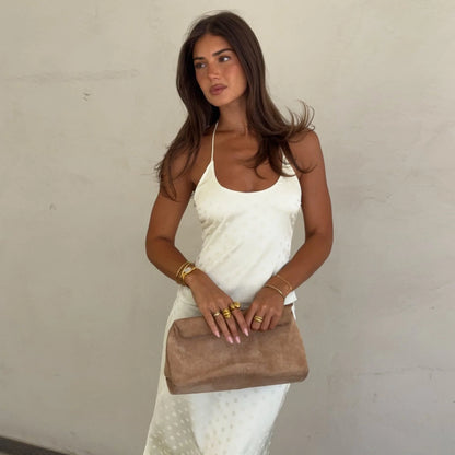 Knitted Two-Piece Skirt Set