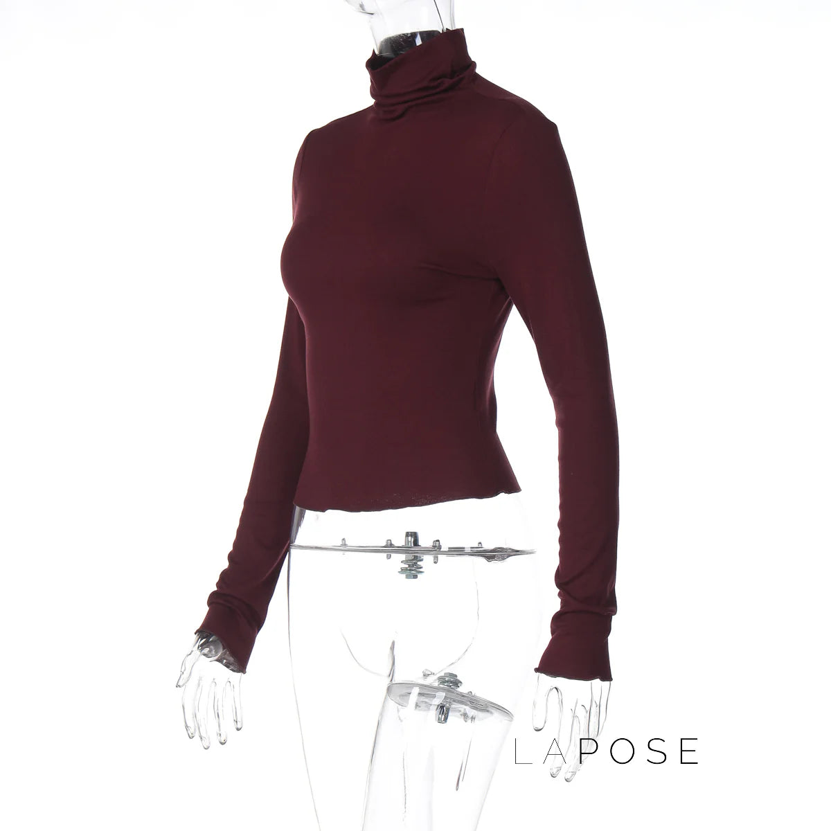 Kylee Slim Fit Turtleneck Top