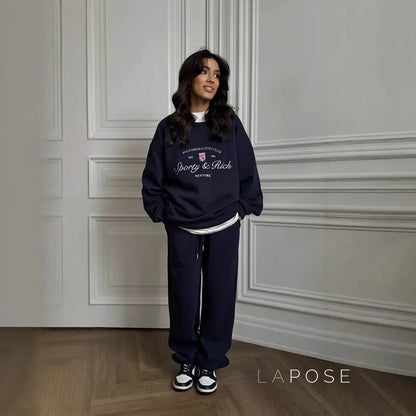 Kylynn Oversized Graphic Sweatshirt