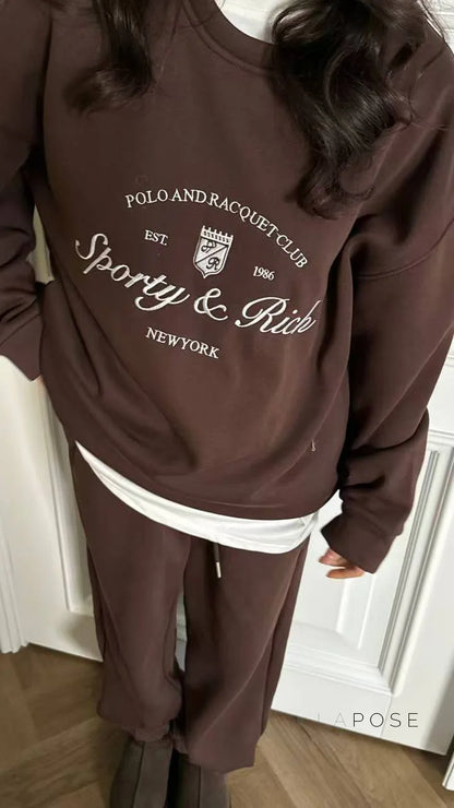 Kylynn Oversized Graphic Sweatshirt