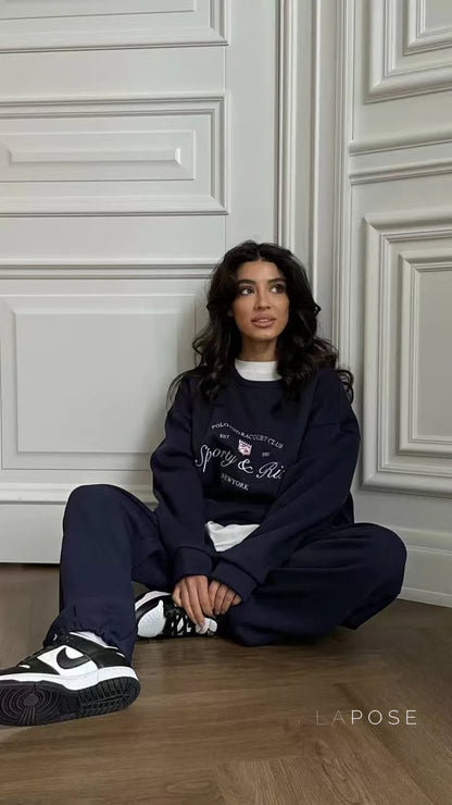 Kylynn Oversized Graphic Sweatshirt