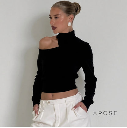 Kynsleigh One Shoulder Tie Top