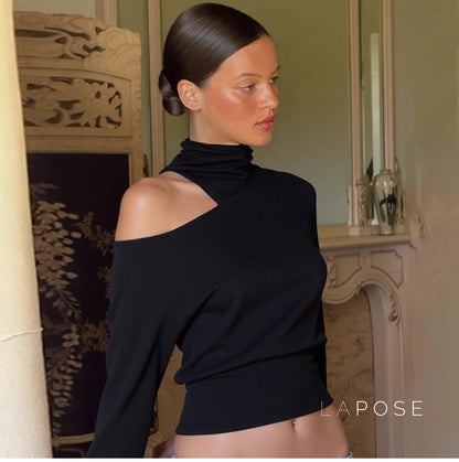 Kynsleigh One Shoulder Tie Top