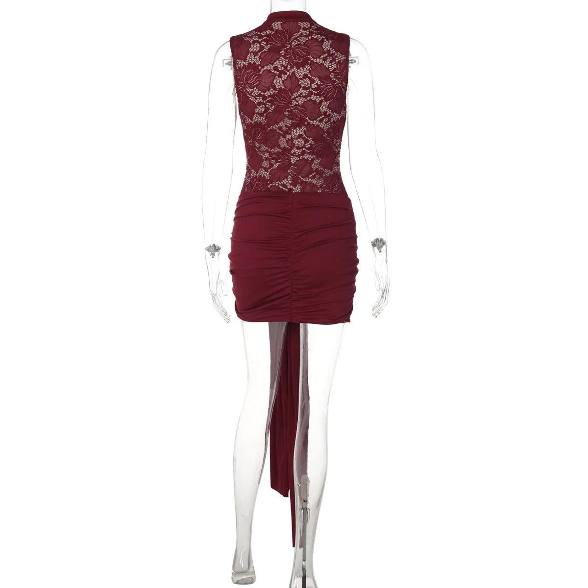 Lace Detail Bodycon Mini Dress