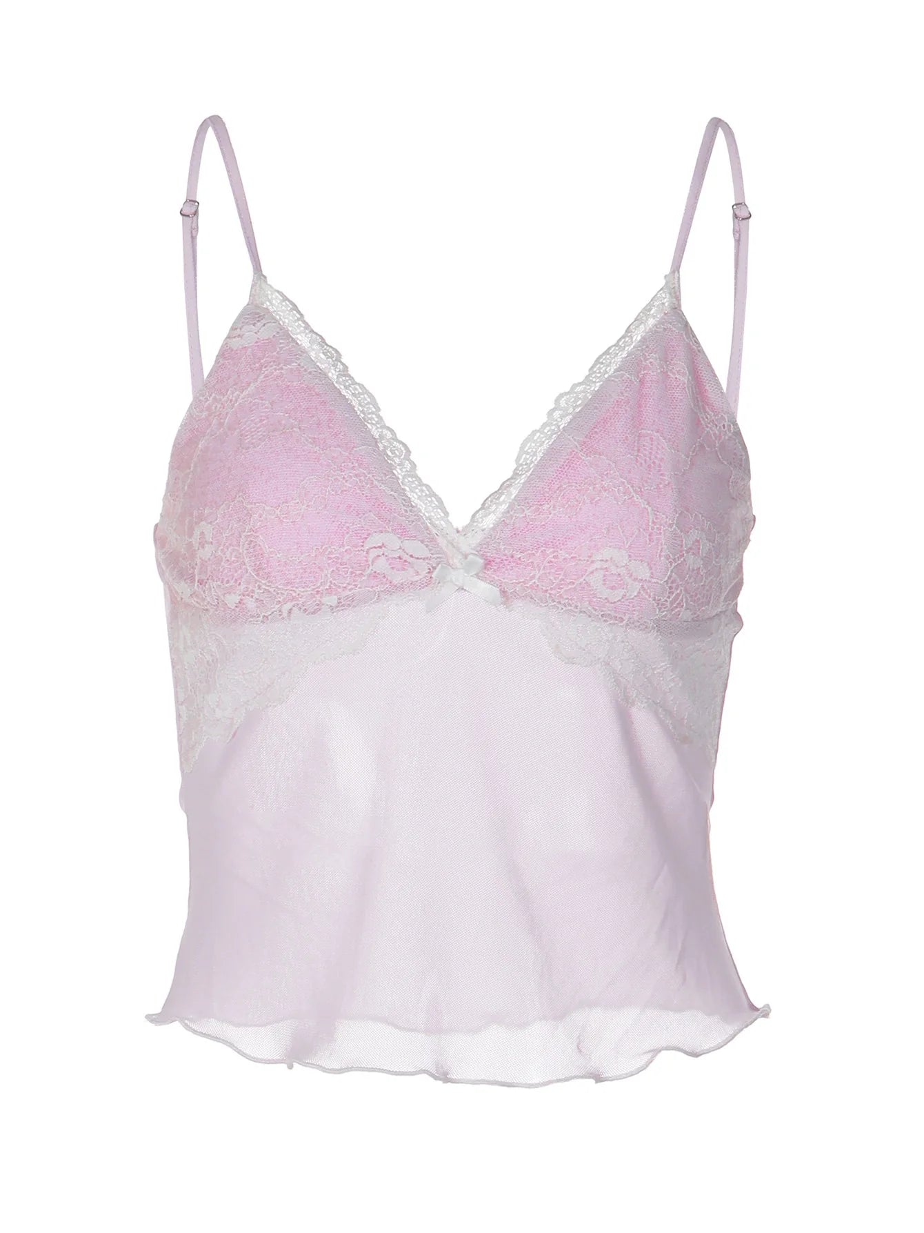 Lace Patchwork V-Neck Camisole