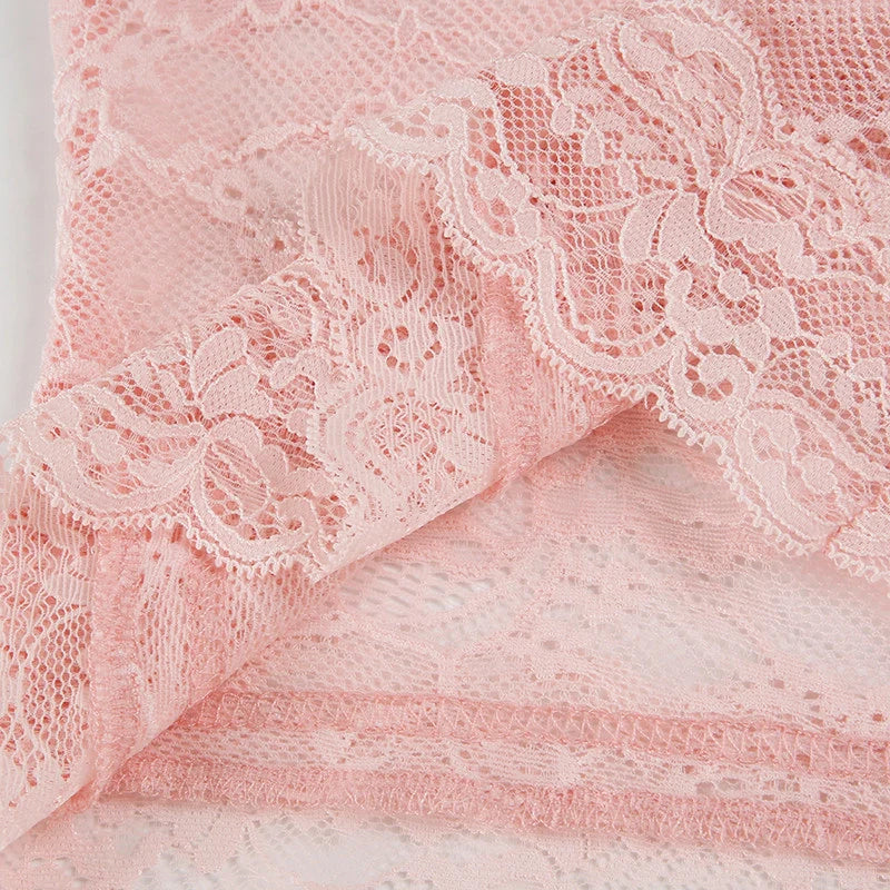 Lace Trim Halter Camisole Top