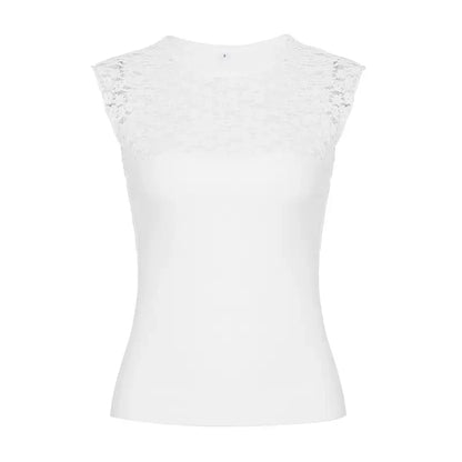 Lakyn Lace Patchwork Slim Tank