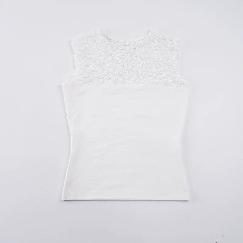 Lakyn Lace Patchwork Slim Tank