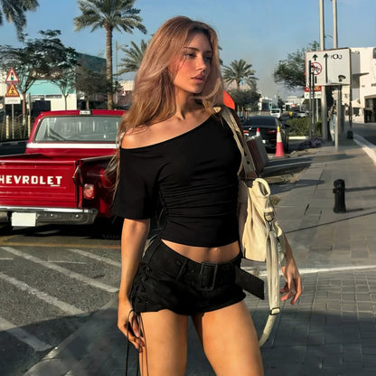 Mae Off Shoulder Ruched Top