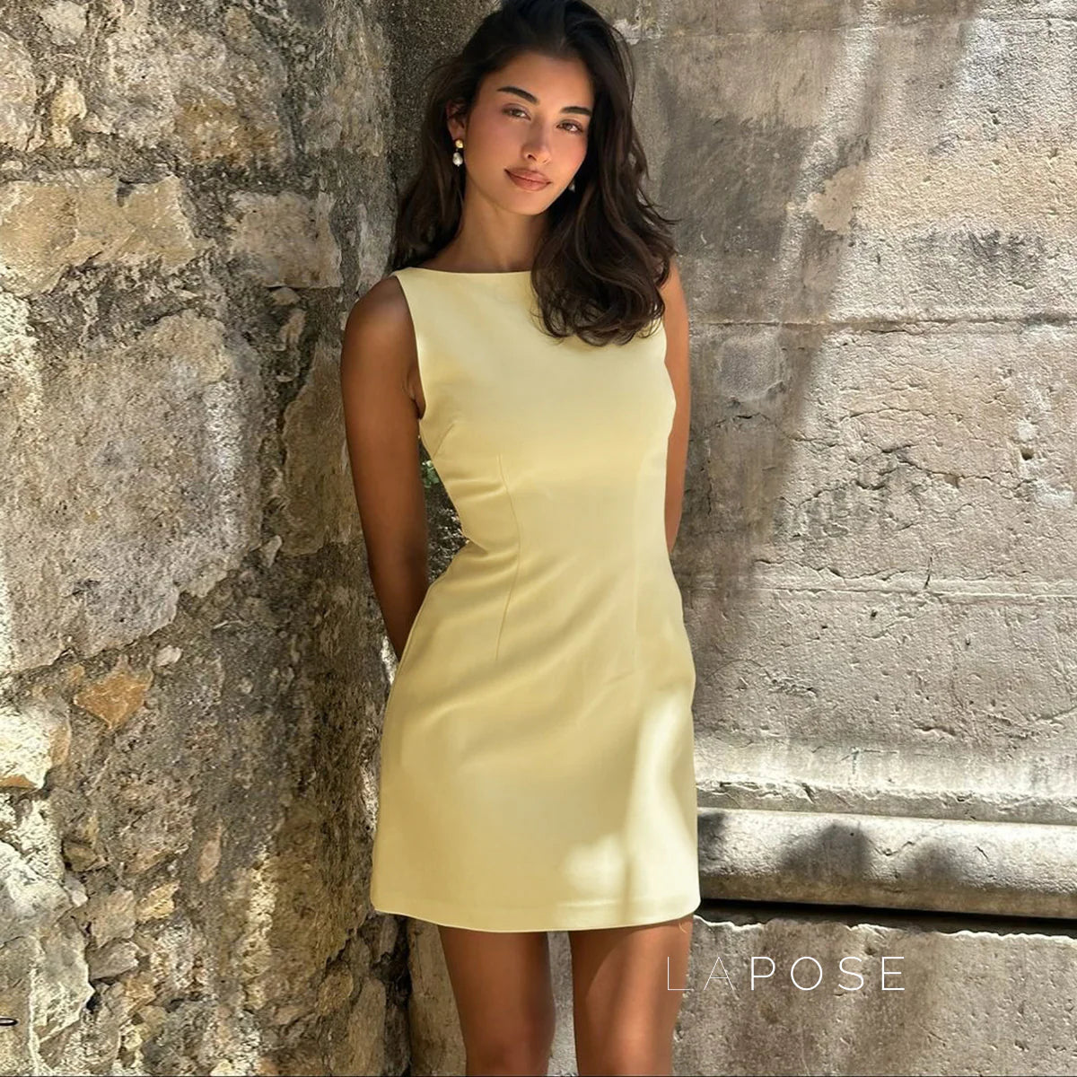 Mahlani Woven Mini Dress