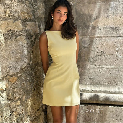 Mahlani Woven Mini Dress